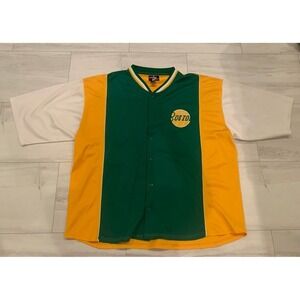 Sports 4 Men Boston Celtics Warmup Snap Up Size 3XL